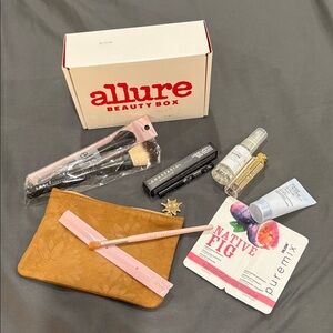 ❤️NWT Allure Beauty Box  ** additional items added**